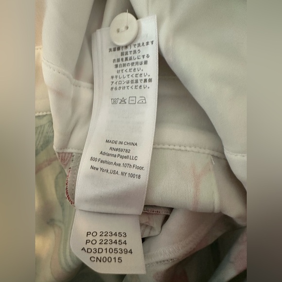 Adrianna Papell Floral-Print Belted Romper - Picture 7 of 8